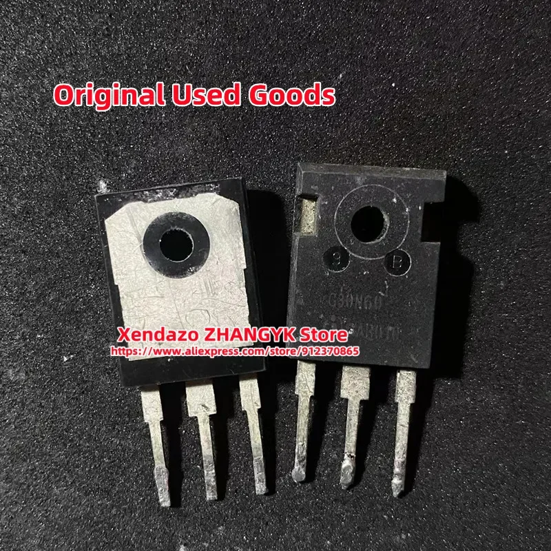 10pcs/lot Original IGW30N60T G30N60 G30T60 30A 600V IGBT TO-247 High power large chip Transistor