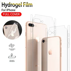 2026 New 3D Clear Hydrogel Film Ice Film Matte Film Back Film For iPhone 17 16 15 14 13 12 11Pro Max X XR Full Coverage Sticker