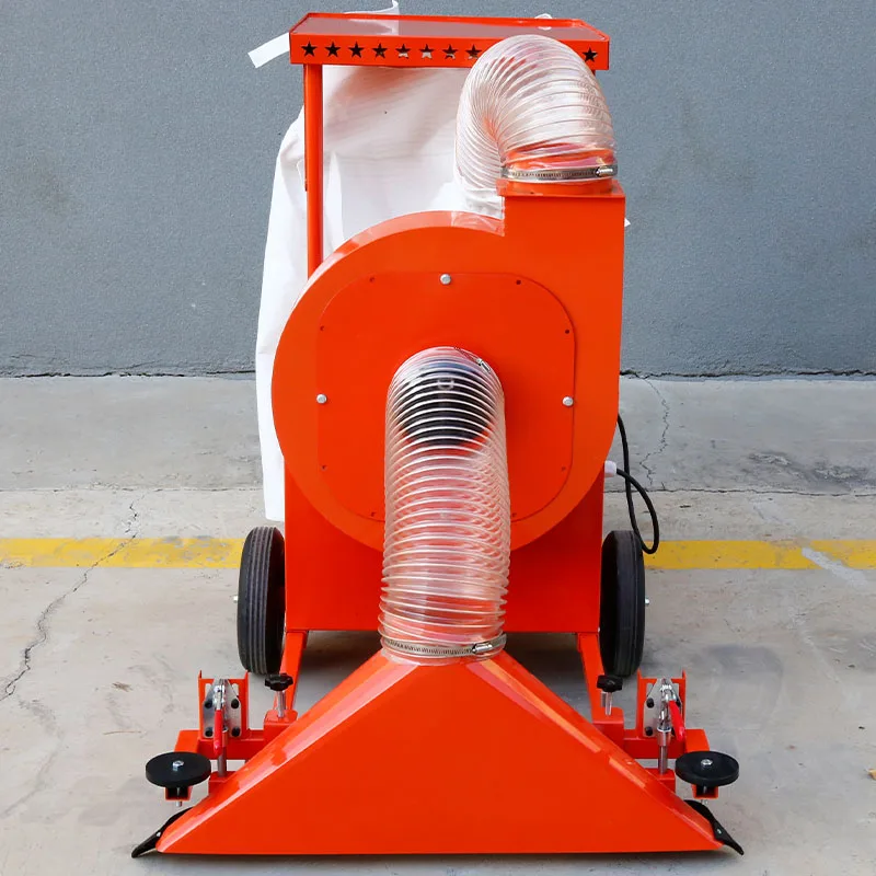 70L Large Capacity Industrial Workshop Vacuum Cleaner 220v Wood Chips Dust Collection with Small Cart for Woodworking Industries