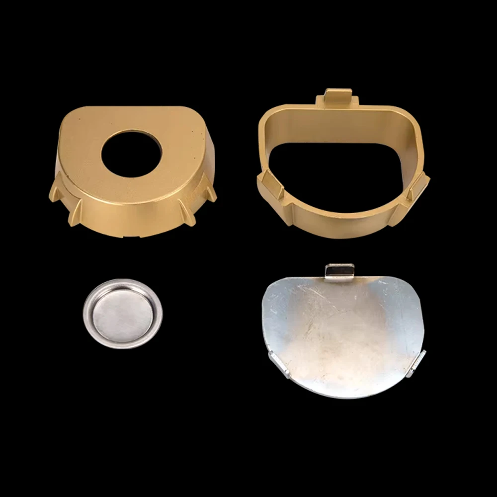Dental Lab Nonstick Plaster Denture Flask Press Compress Copper Plating Two Types