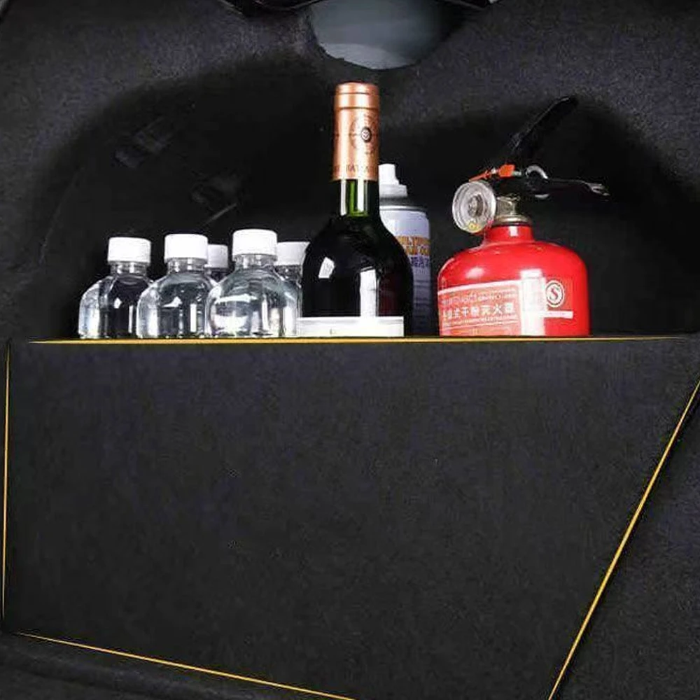 Car Trunk Baffle Tail Box For Tesla Model 3 Y 2017-2025 Separate Storage Partitions Board Side Baffles Interior Accessories