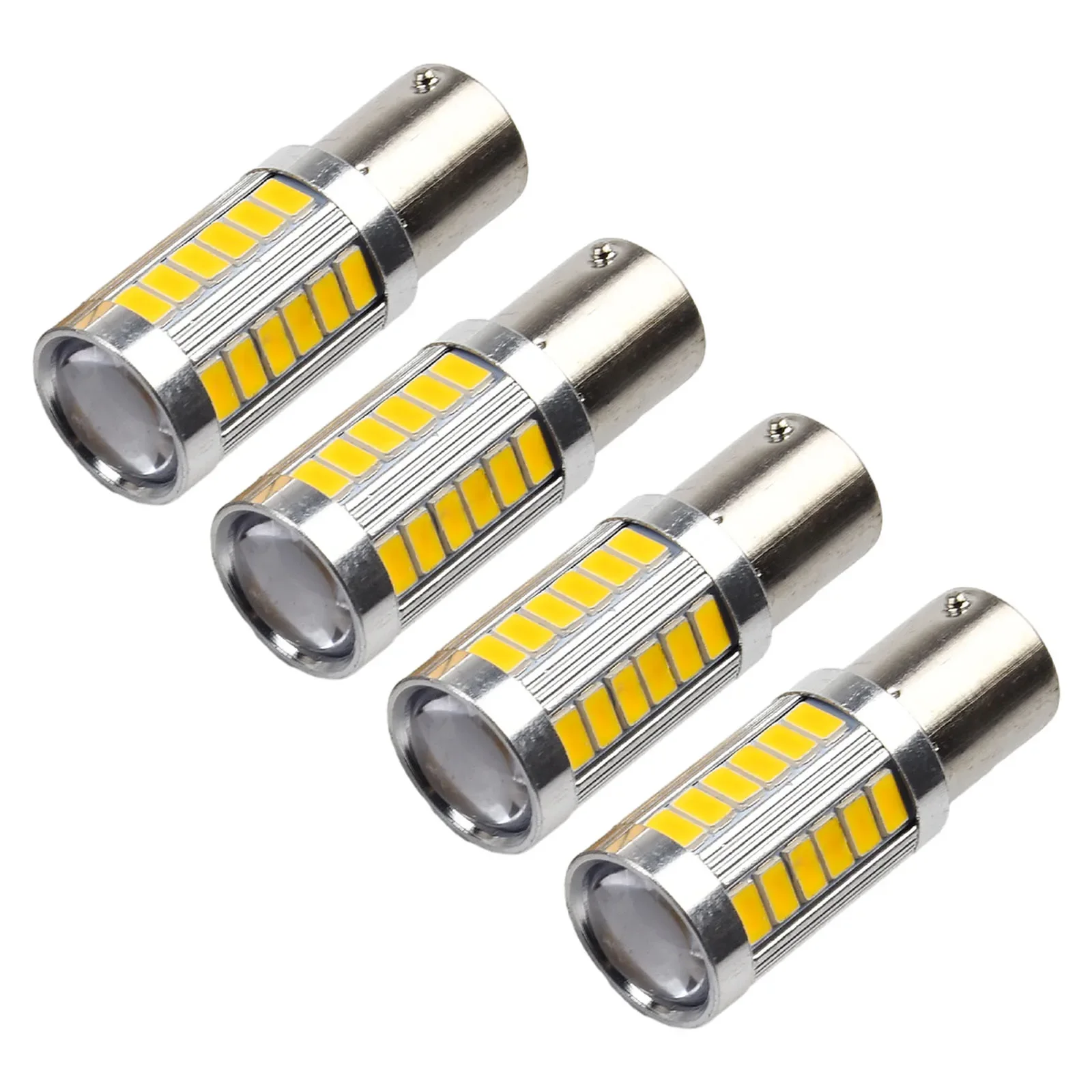 

High Quality Car Turn Signal LED Light Bulbs 4pcs 581 BAU15S Easy Installation REAR INDICATOR TURN SIGNAL 12V BULB