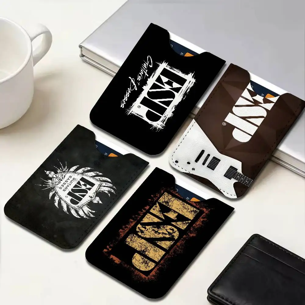 E-Esp G-Guitars Card Protect Credit Bank Card Holder Case Slim Wallet Protector for Men Travel Shopping