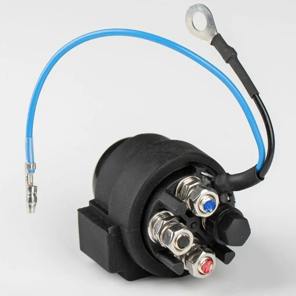 Marine Boat Relay Kit Black Plastic Alloy Assembly Direct Replacement Harness Rectifier Relay for Yamaha 175TLR
