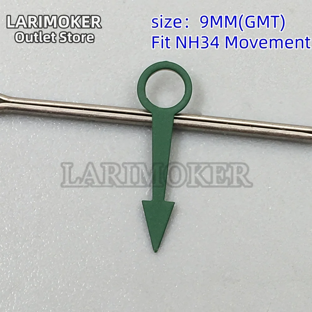 LARIMOKER Colorful Watch Pointer 9MM GMT Pointer is suitable for NH34 movement