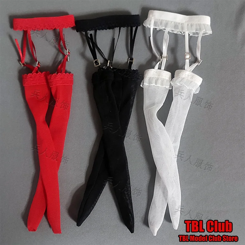 

0-020 1/6 Scale Female Clothes Sexy Suspender Socks Belt And Stockings Detachable Fit For TBL 12-inch Action Figure Soldier