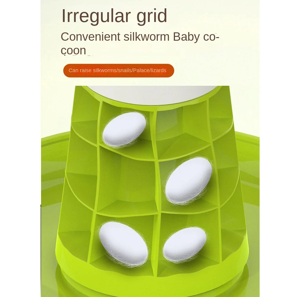 Breathable Snails Breeding Tank Removable Transparent Reptile Observing Box with Handle Prevents Escape Mini Pet House Lizard