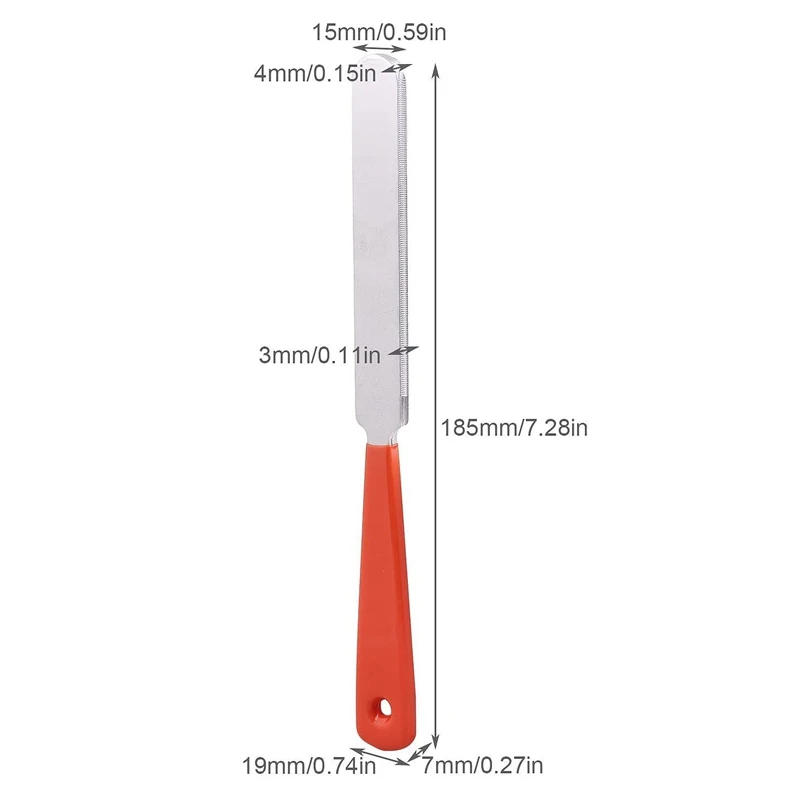 Guitar Fingerboard Luthier Tool - Guitar Fret Crowning Luthier File, Fret Leveling Beam Sanding Leveler Beam and Fingerboard Gua