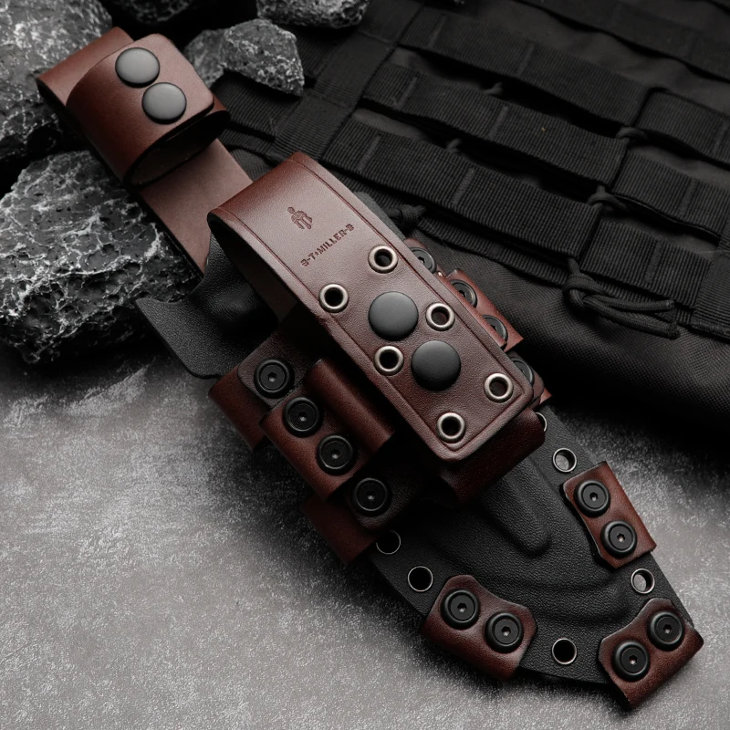 M33 heavy battle rescue knife Wilderness Bowie knives hiking camping self-defense knife hunting knife outdoor knife