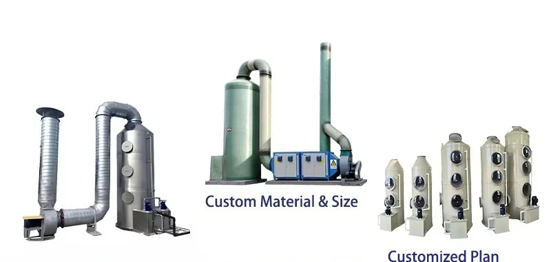 High Efficiency Mass Transfer  Wet Scrubber