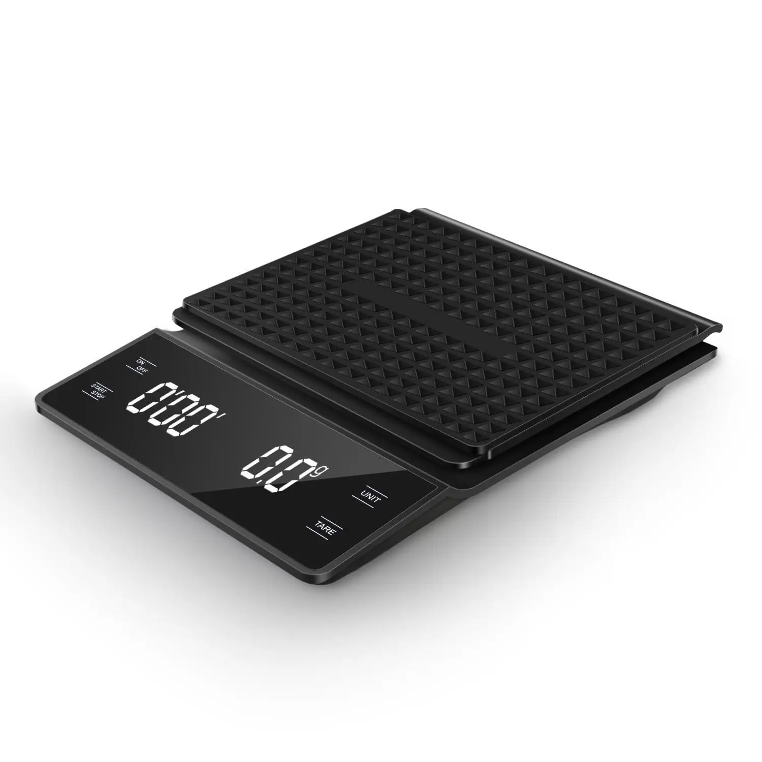 3 kg/0,1 g Kaffeewaage mit Timer, Küchenutensilien, digitale Multifunktions-Waage zum Übergießen von Tropfen, Espresso-Waage, LCD-Display