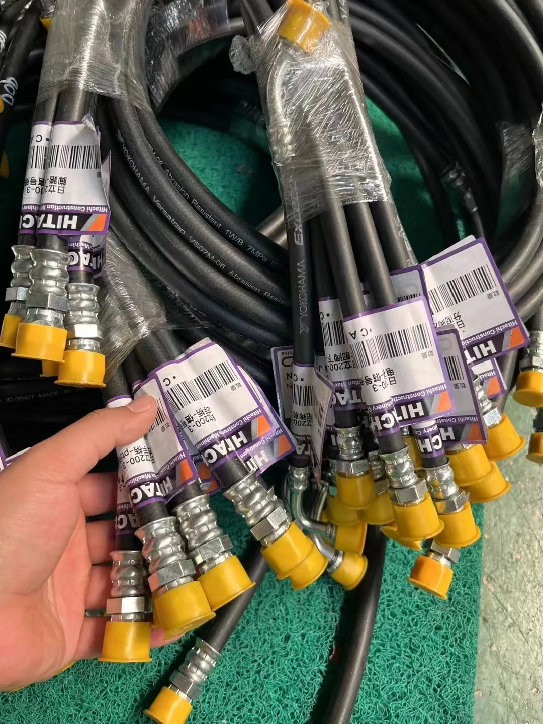 Двухлетняя гарантия, комплект гидравлических шлангов экскаватора Hita-chi, запасная часть для машины для ремонта ZX200-3 ZX210H-3 ZX210LC-3 ZX210LCK-3