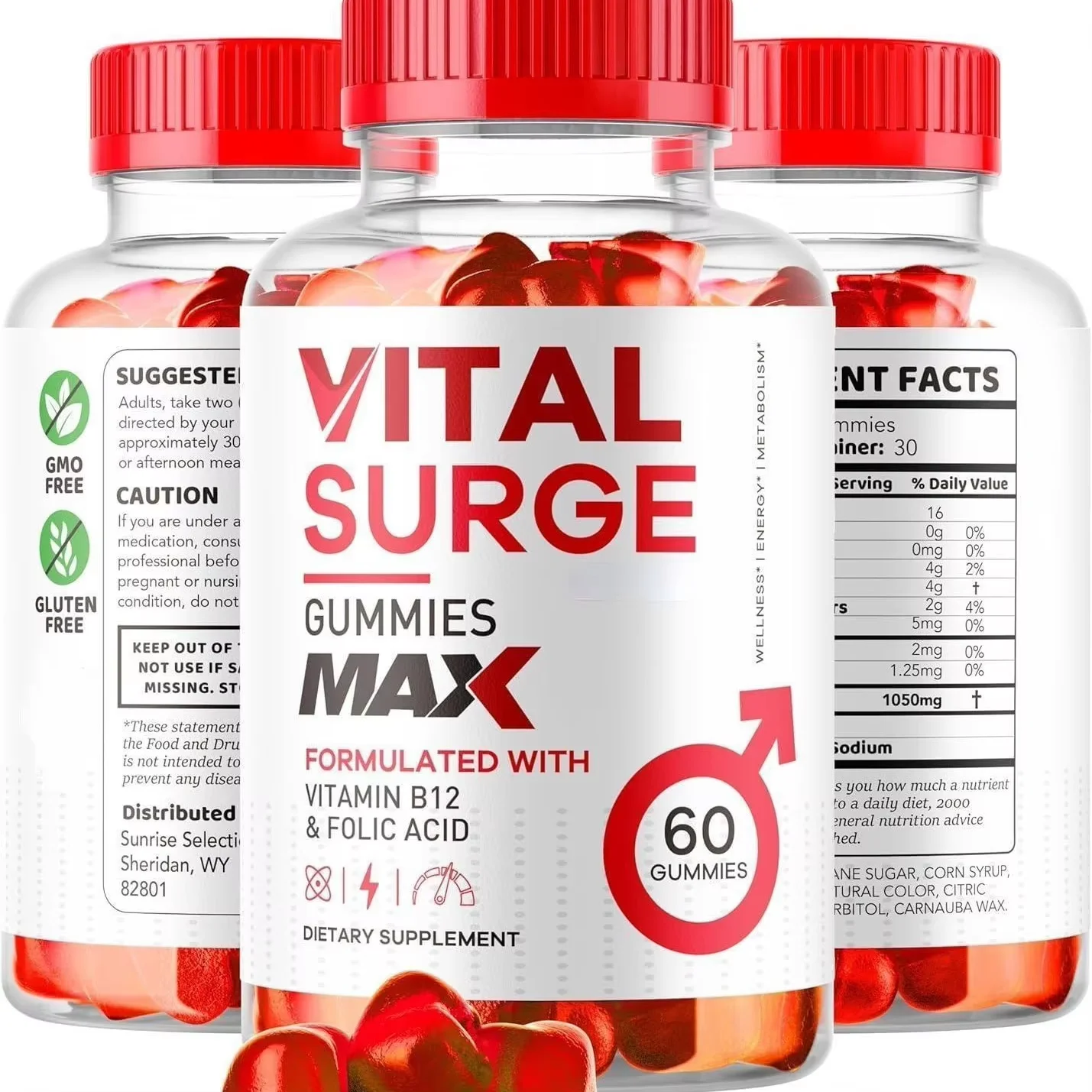 Neewwon Gummies Formulated With Vitamin B12 & Folic Acid Help Men Maintain Strength, Endurance, And Vitality