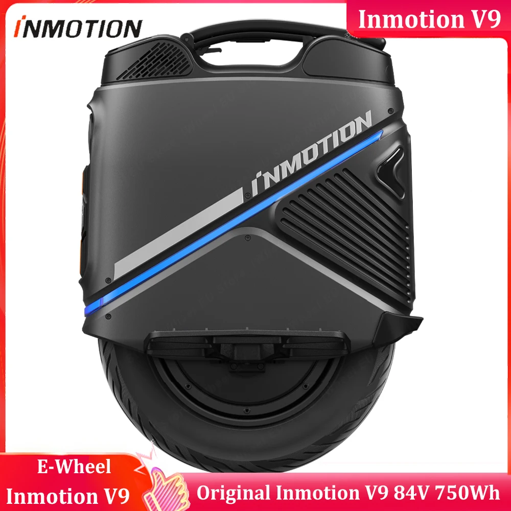 

Original Inmotion V9 84V 750Wh Motor Power 1000W Top speed 45kn/h IPX6 Waterproof for Inmotion V9 Electric Unicycle
