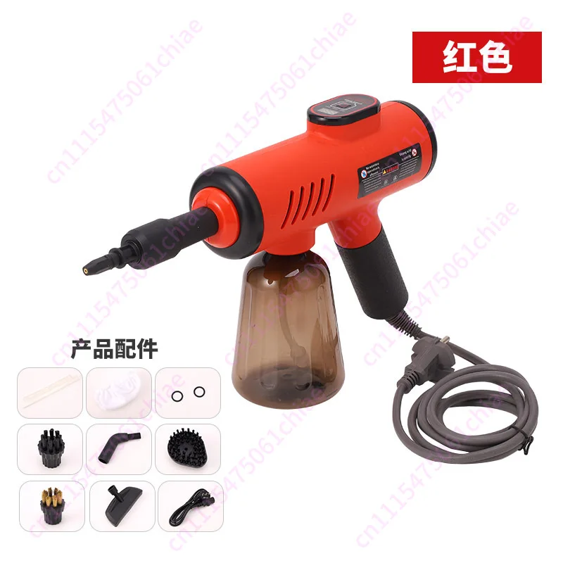 3-Gear Digital Display Handheld High Temperature and High Pressure Steam Cleaner, Kitchen Fume Car Fabric Steam Cleaner