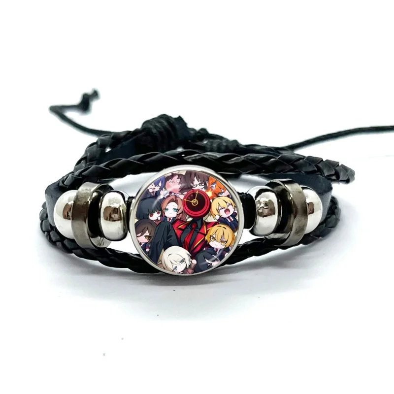 Game Limbus Company Lederarmbänder Anime Mehrschichtige geflochtene Armbänder Armreifen Handgefertigter Schmuck Geschenke – Detail 12