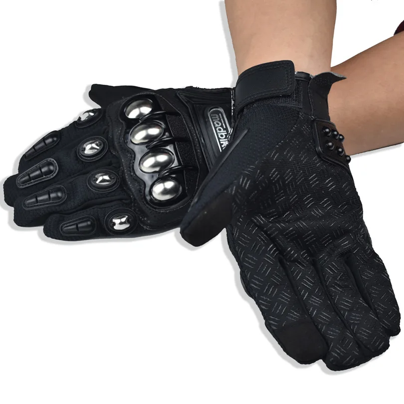 Touchscreen Motorcycle Gloves Summer Off-Road Racing & Riding Gloves for Bikers for Outdoor Riding Anti-Impact, Off-Road Use