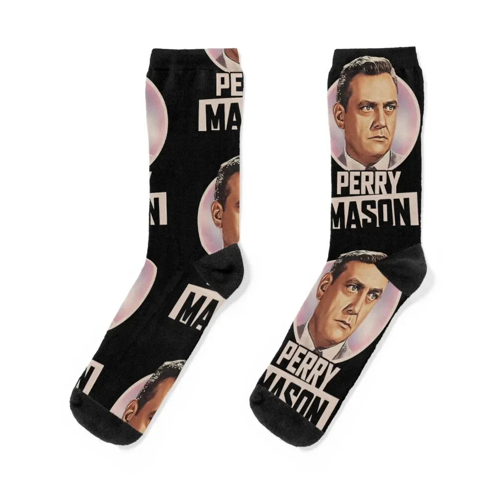 

Perry Mason Socks custom sports and leisure soccer anti-slip Women's Socks Men's