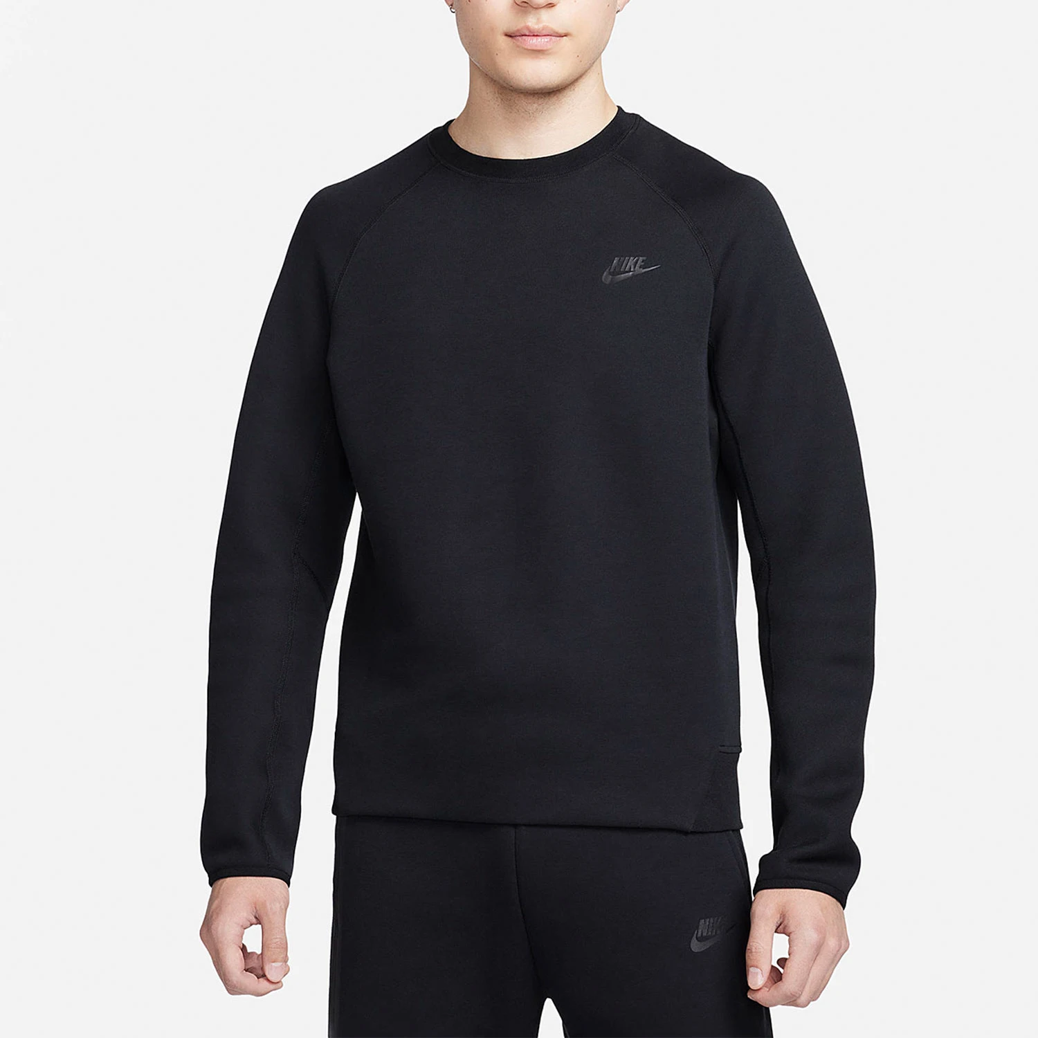 

Nike genuine TCH FLC Men's Knit Round Neck Sportswear Sweatshirt FB7917-010