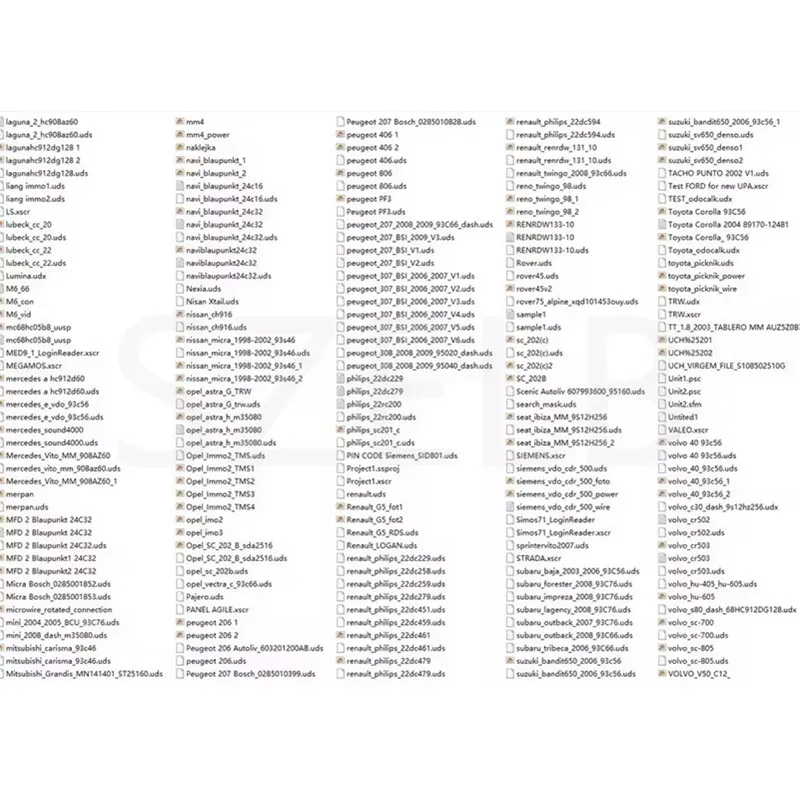 Neueste UPA Programmer 581 MB + Script Files Collection Database