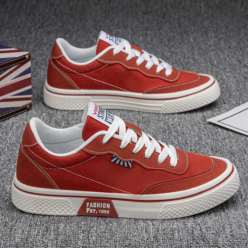 2025 طراز جديد، عصري، متعدد الاستخدامات، حذاء قماش، مسامي، مقاوم للاهتراء، مريح، طراز فني #4