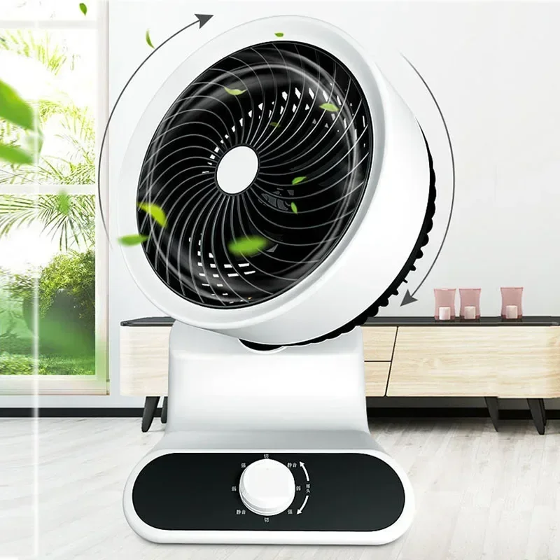 ครัวเรือน 220v Turbo พัดลมไฟฟ้าพัดลมหมุนเวียนอากาศในครัวเรือนเงียบเครื่องปรับอากาศ Air Convection ระบายอากาศพัดลมตั้งโต๊ะ T