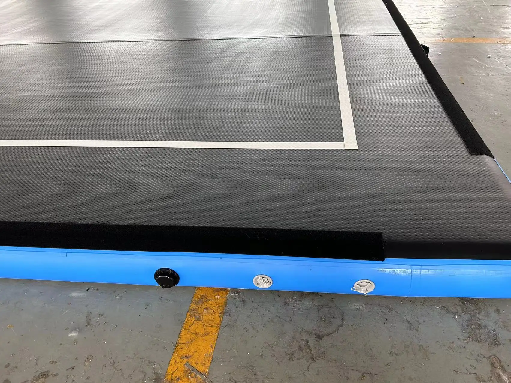 Airtrick Square Inflatable Gymnastics Mat 14*14M Large Air Floor Air Track for Acrobatics