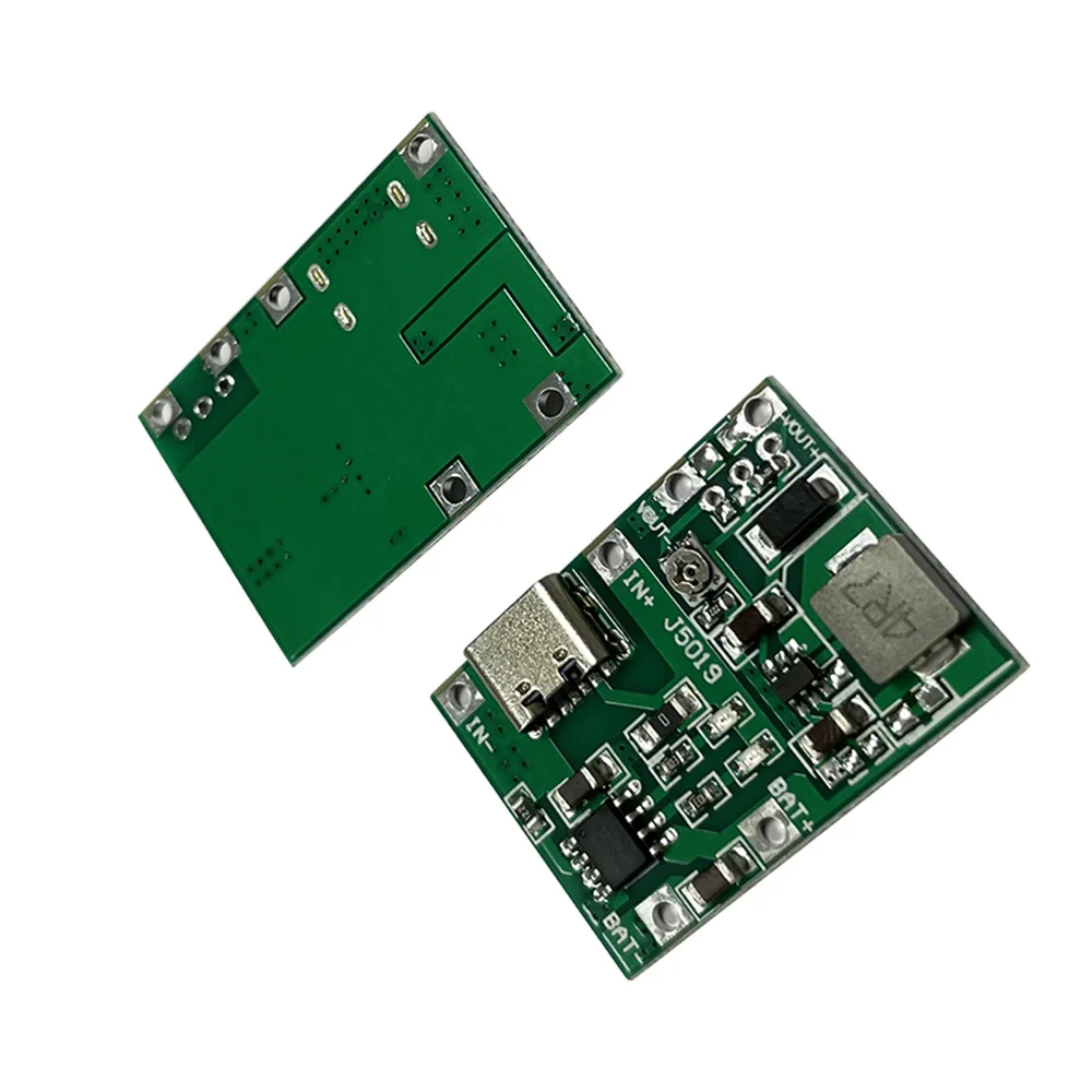 Micro USB/Type-C 3.7V to 9V 5V 2A  DC-DC Step Up Boost Module Adjustable 18650 Lithium Battery Charging Discharge Module