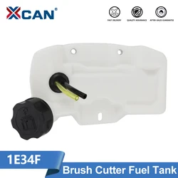 XCAN 1pc Brush Cutter Trimmer Fuel Tank Fit for 1E34F Lawn Mower Oil Tank Assy For Chainsaw Spare Parts Grass Trimmer Parts