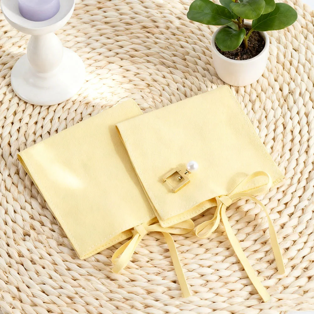 Sieradentas Microfiber Fluwelen Verpakkingszakje Voor Ringen Oorbellen Cosmetische Tarotkaart Organizer Mini Formaat Bruiloft Gunsten Bulk