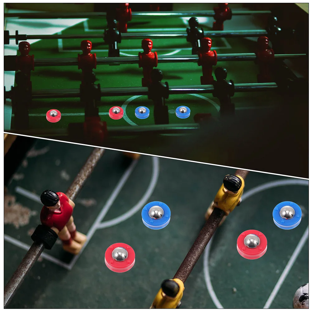 

16pcs Sand Fox Table Accessories Board Soccer Rolling Beads Replacement Shuffleboard Pucks Tabletop Equipment For Family Fun