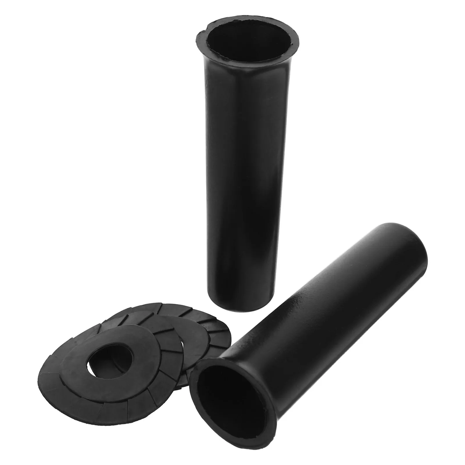 

2Pcs Long Handle Umbrella Top Caps Waterproof Replacement Plastic Accessories for Rain Sun Umbrella Repair Upgrade Kit