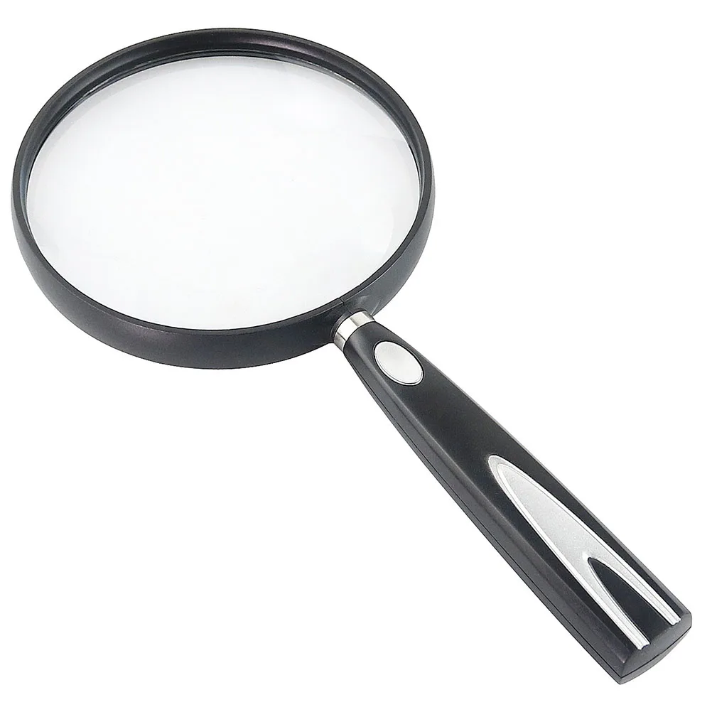 

Visually Large Mirror Handheld Magnifying Reading Magnifier Tool Portable Elder Pocket