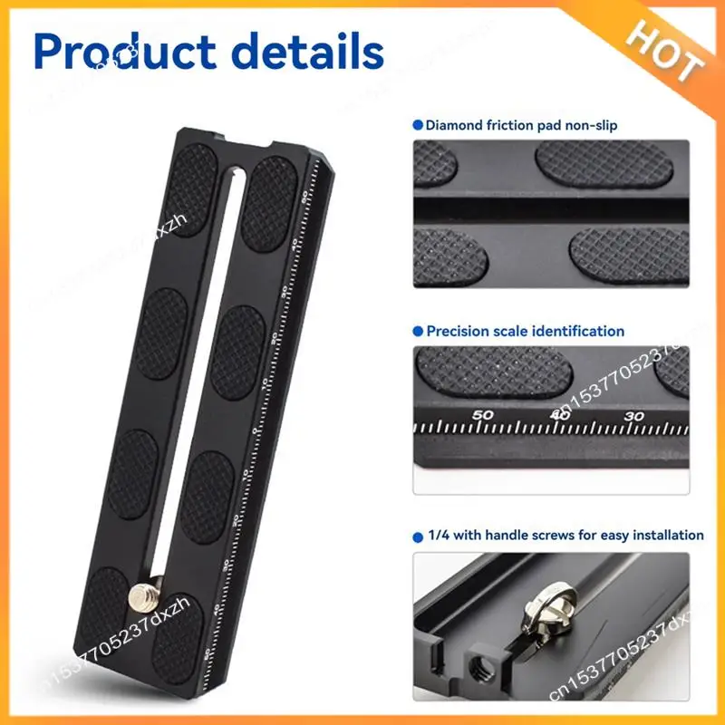 

A43M 120Mm Camera Mount Quick Release Plate Standard 1/4 Inch Screw Quick Release Plate For DJI Ronin