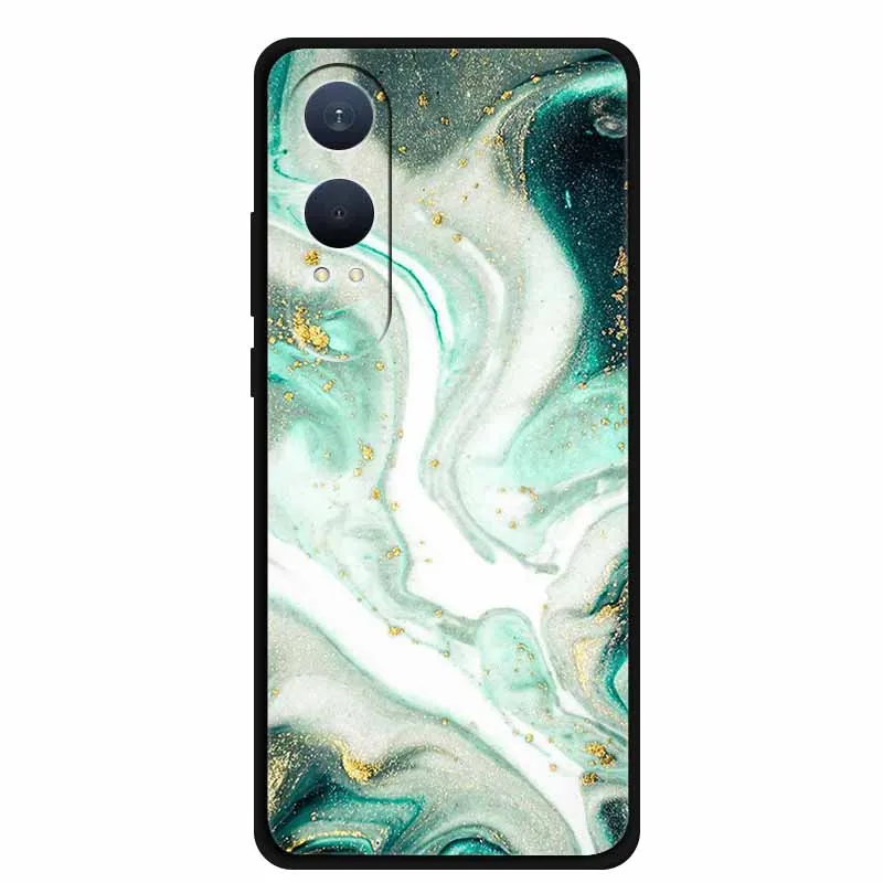 لهاتف OnePlus Nord CE 4 Lite 5G غطاء خلفي جمالي 6.67 "حافظة هاتف من السيليكون الناعم حافظة هاتف من البولي يوريثان éتوي عزر رخام قزحي الألوان #3