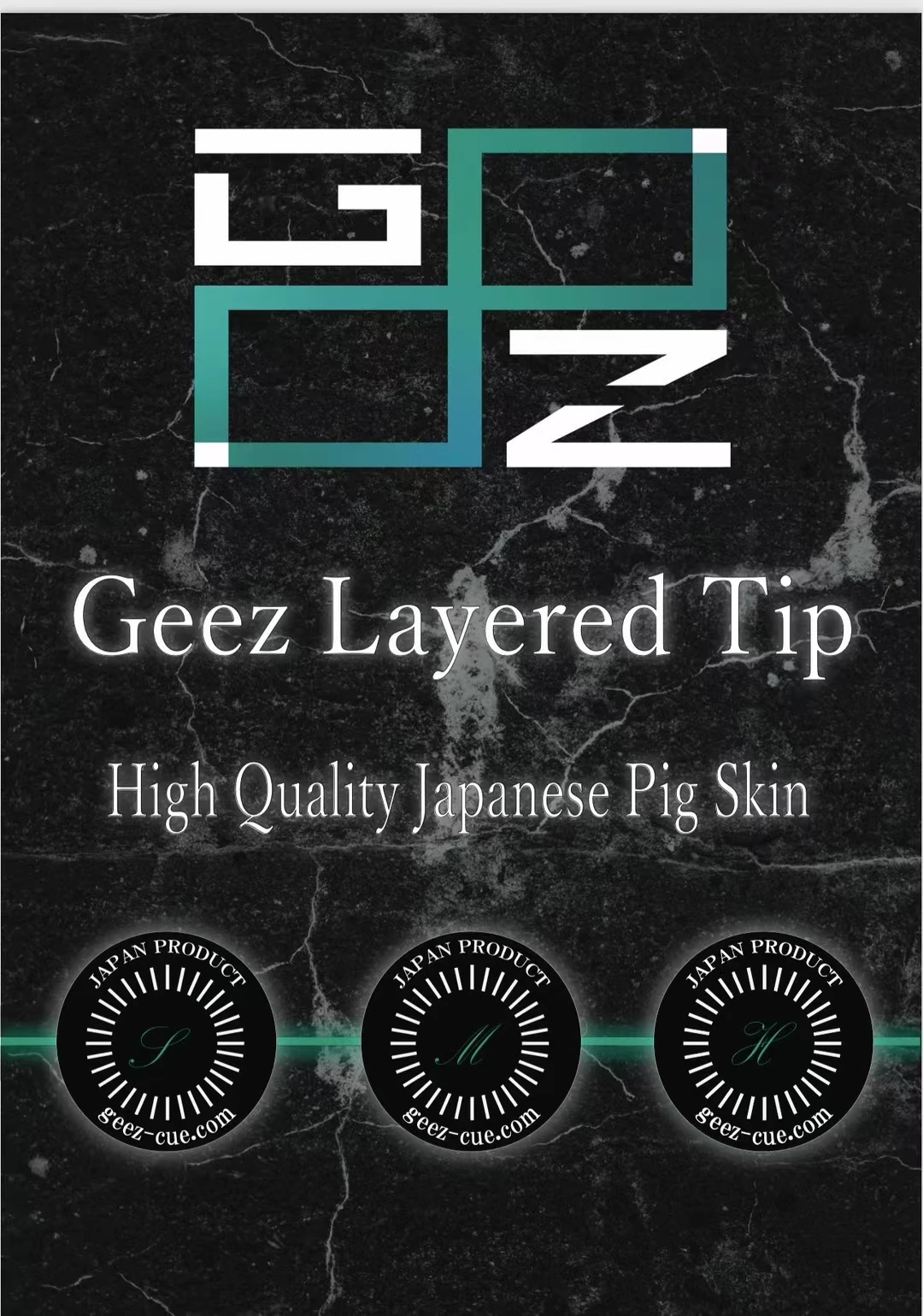 

GEEZ-Tip Snooker and Billiard Accessories, 14mm, Soft, Medium, Hard, Japan