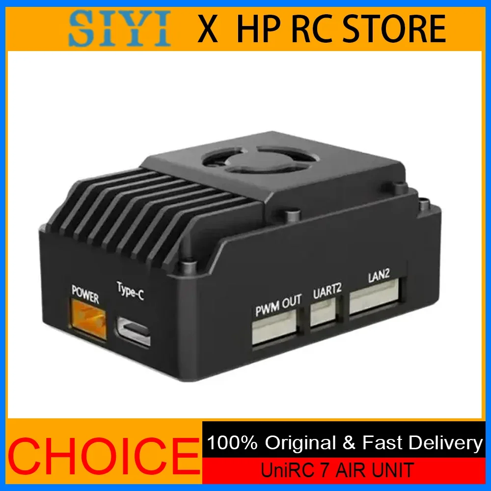 

SIYI New UniRC 7 Air Unit (2,4 ГГц)/7 Pro Air Unit (двухдиапазонный 2,4/5 ГГц)