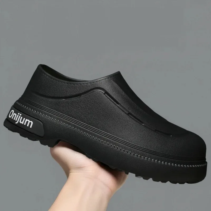Chef Shoes Anti Slip Oil Proof Work Shoes Mens Slippers Clogs Sandal Slippers Sports Shoes Waterproof Kitchen Shoes Men's Shoes