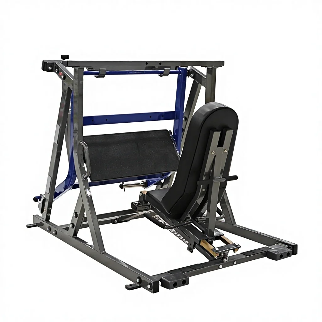

Тренажер для жима ногами сидя Custom Fitness – конструкция из нержавеющей стали, для коммерческого использования, регулируемый, прочный, безопасный, сертифицирован CE