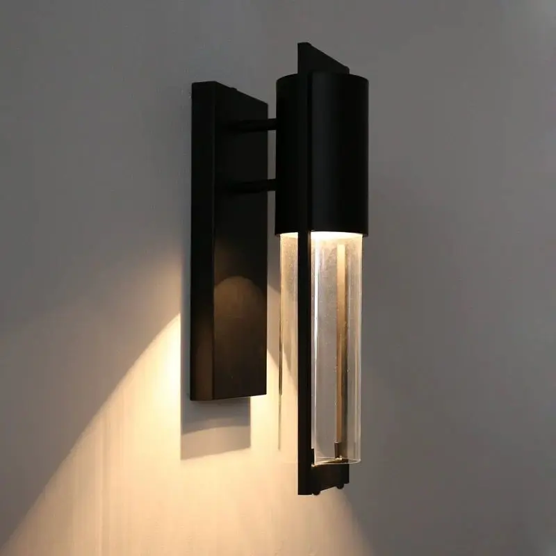 creative personality LED  wall lamp patio balcony modern simple iron waterproof wall lamp free shipping