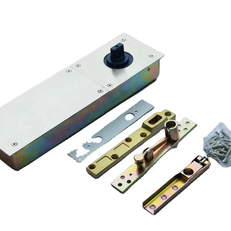 Heavy Duty Hidden Floor Spring Door Closer for Glass Wood Aluminum Frame Self Closing Hydraulic Hinge Mechanism Hardware