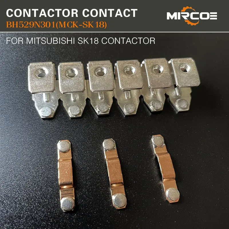 

Комплекты главных контактов и ремонтные комплекты BH529N301 для контактора Mitsubishi S-K18 и 19