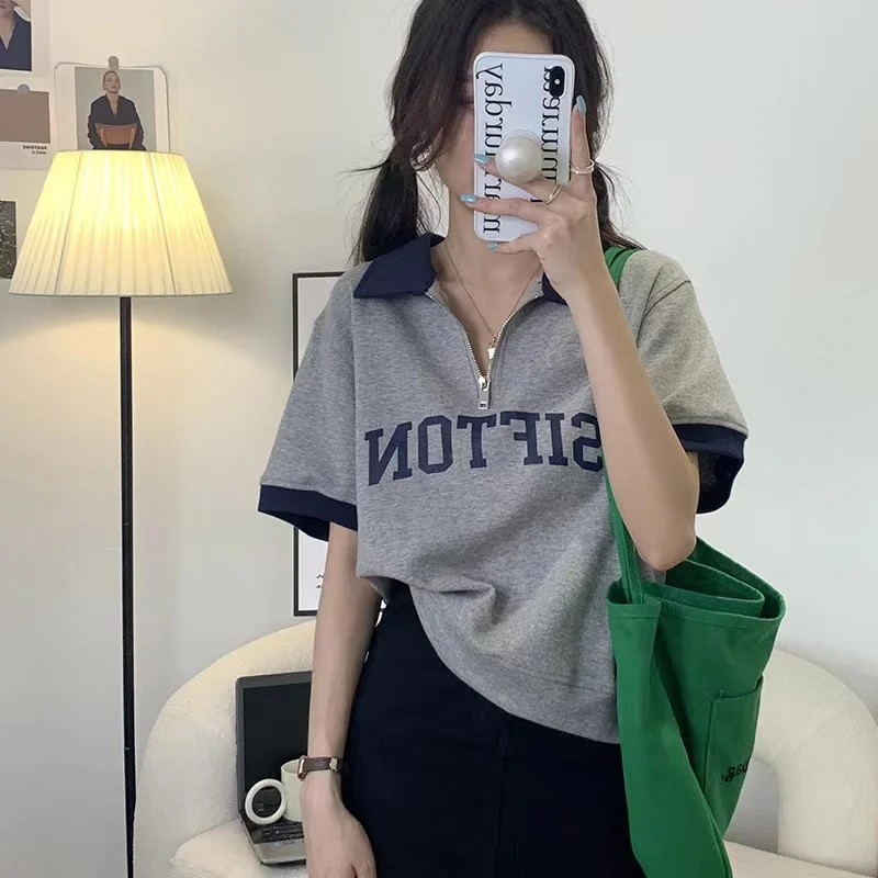 

Футболки с коротким рукавом, женские летние однотонные хлопковые футболки с круглым вырезом, повседневные, свободные, шикарные, элегантные, мягкие, удобные, повседневная одежда