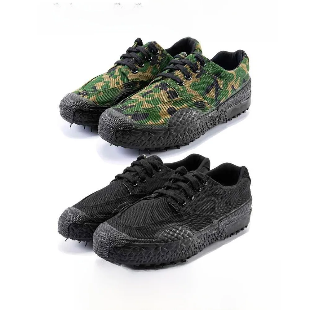 

Men's Liberation oes Wear-Resistant Anti-Slip Labor Protection Work Boots Canvas Anti-Stab Construction Site oes