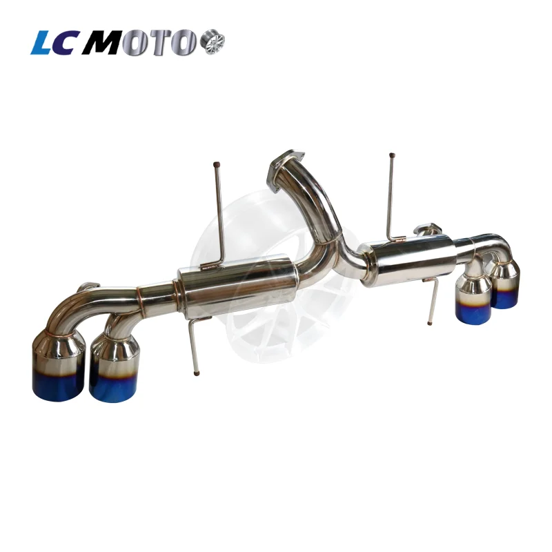 For 2009+ Nissan GT-R R35 SS304 Full Turbo Exhaust Downpipe Catback Upgrade