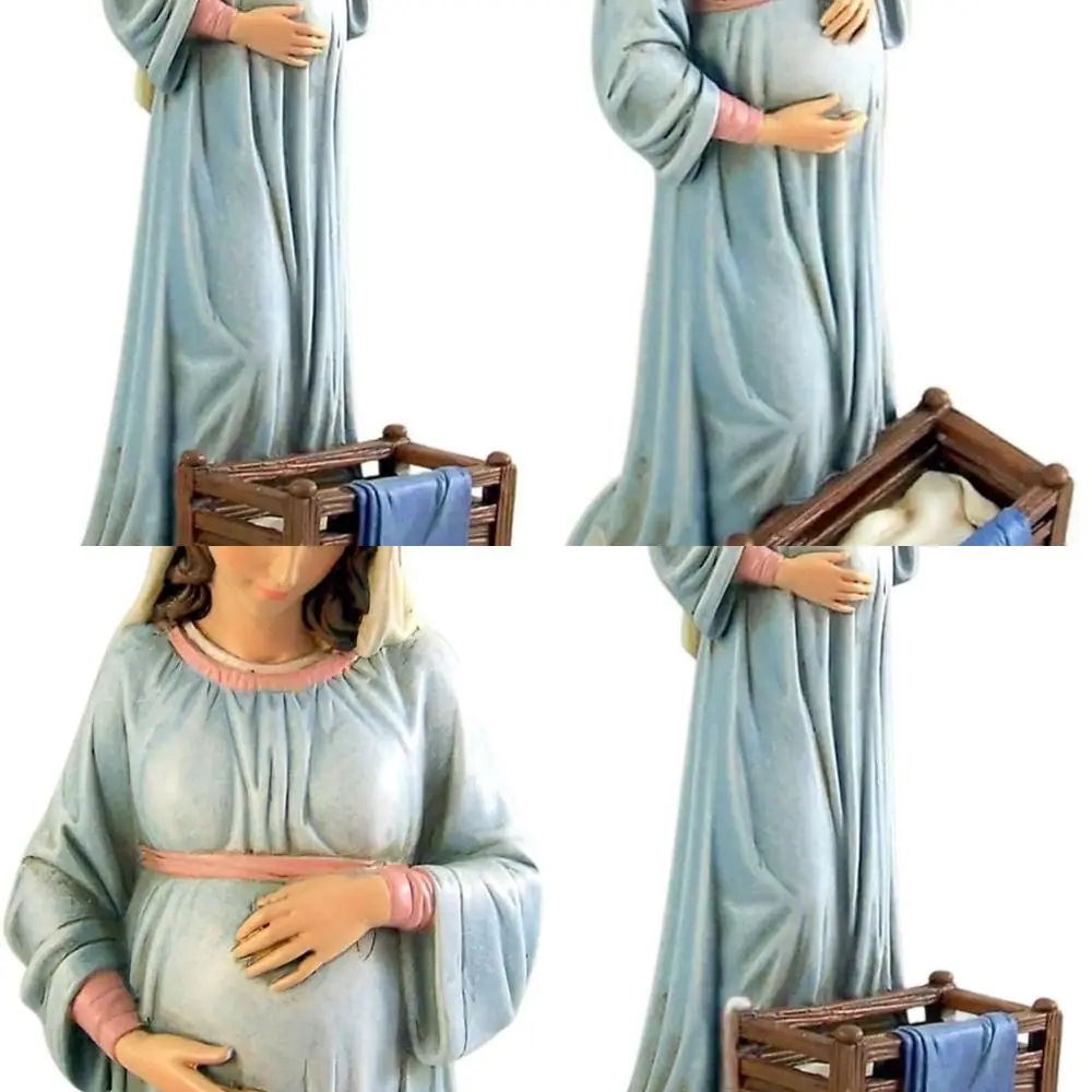 

9.25 Resin Statue of Mary, Mother of God, Musical Figurine