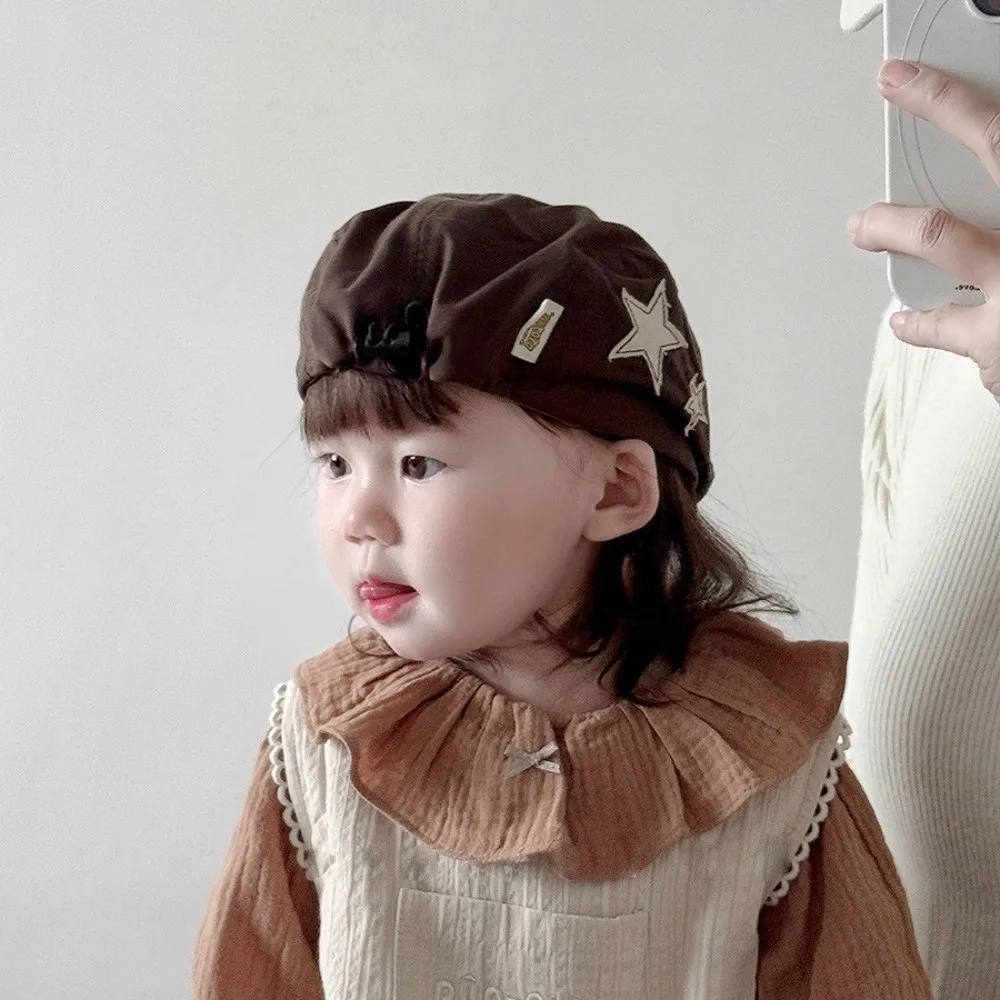 

Новый модный берет с пятиконечной звездой, легкая фуражка, шляпа от солнца, осень и зима