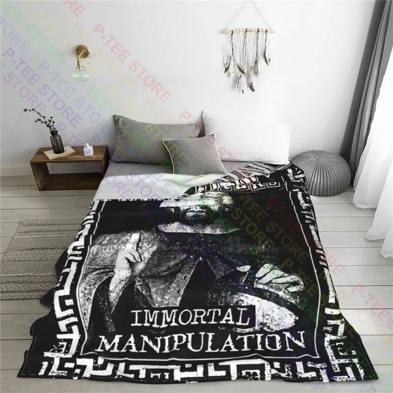 Unholy Grave-Immortal Manipulation Wormrot Unseen Terror Blanket Thick On The Sofa Sofa Decorative