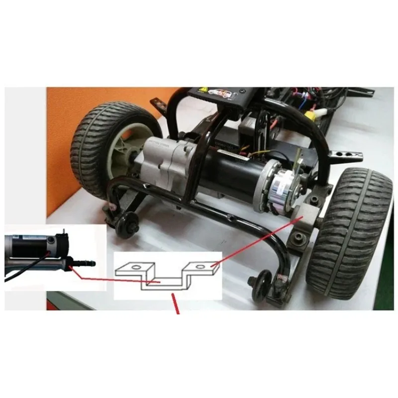 

【Best-selling】800W 24V Electric Differential Motor - Transaxle With Brake For Go Kart Axle Kit