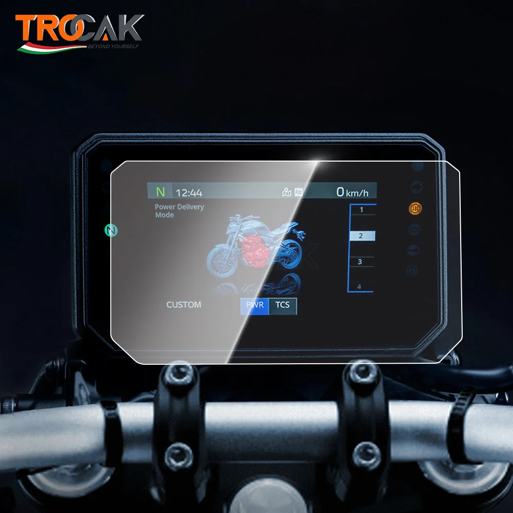 Für Yamaha MT-07 2025 YZF R9 YZFR9 XSR900 GP 2024 2025 Motorrad Bildschirm Aufkleber Instrument Film Bildschirm Dashboard Schutz